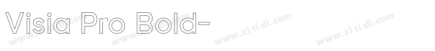 Visia Pro Bold字体转换